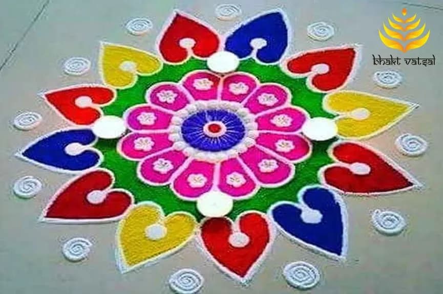 रंगोली क्यों बनाई जाती है?