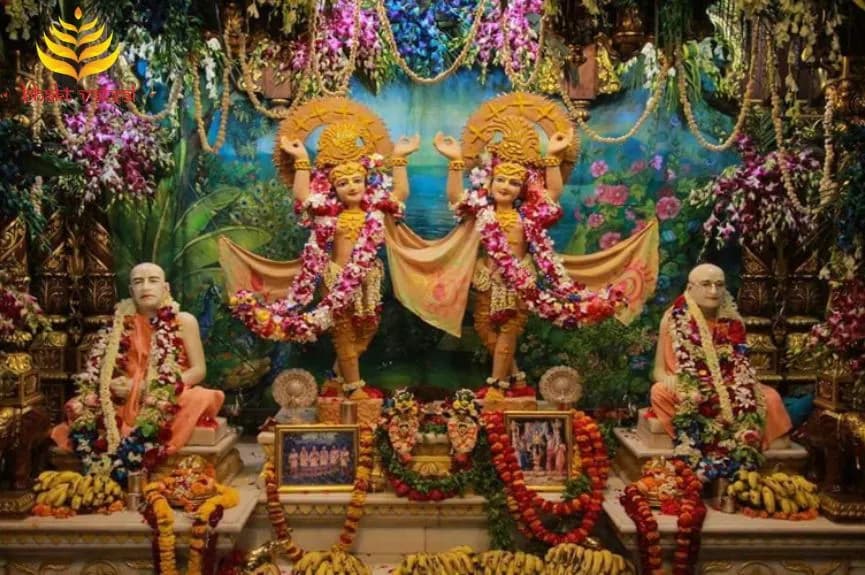 इस्कॉन मंदिर वृंदावन, उत्तर प्रदेश (Iskcon Mandir Vrindavan, Uttar Pradesh)
