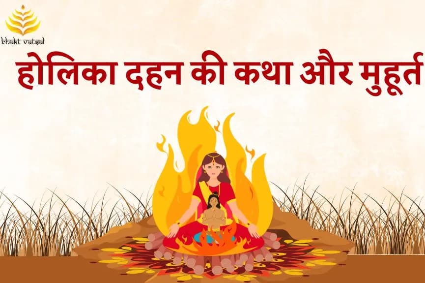 होलिका दहन की कथा और मुहूर्त