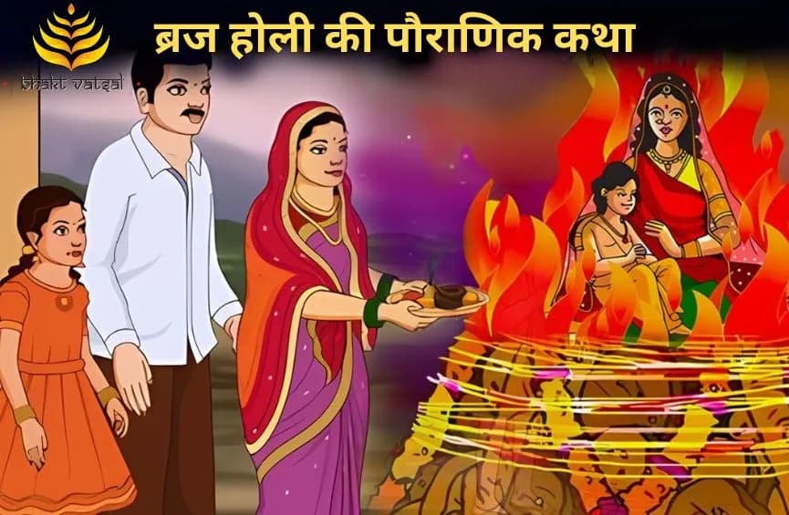 ब्रज होली की पौराणिक कथा