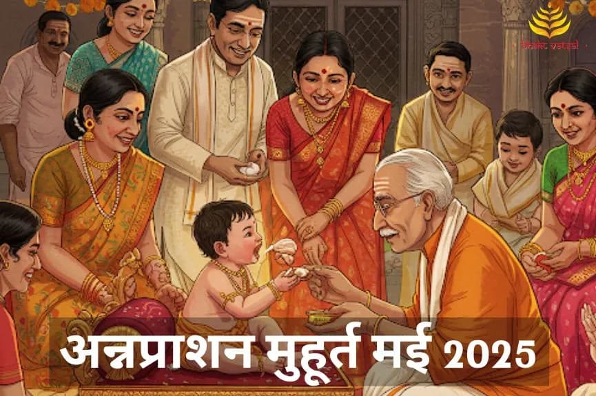 अन्नप्राशन संस्कार शुभ मुहूर्त मई 2025