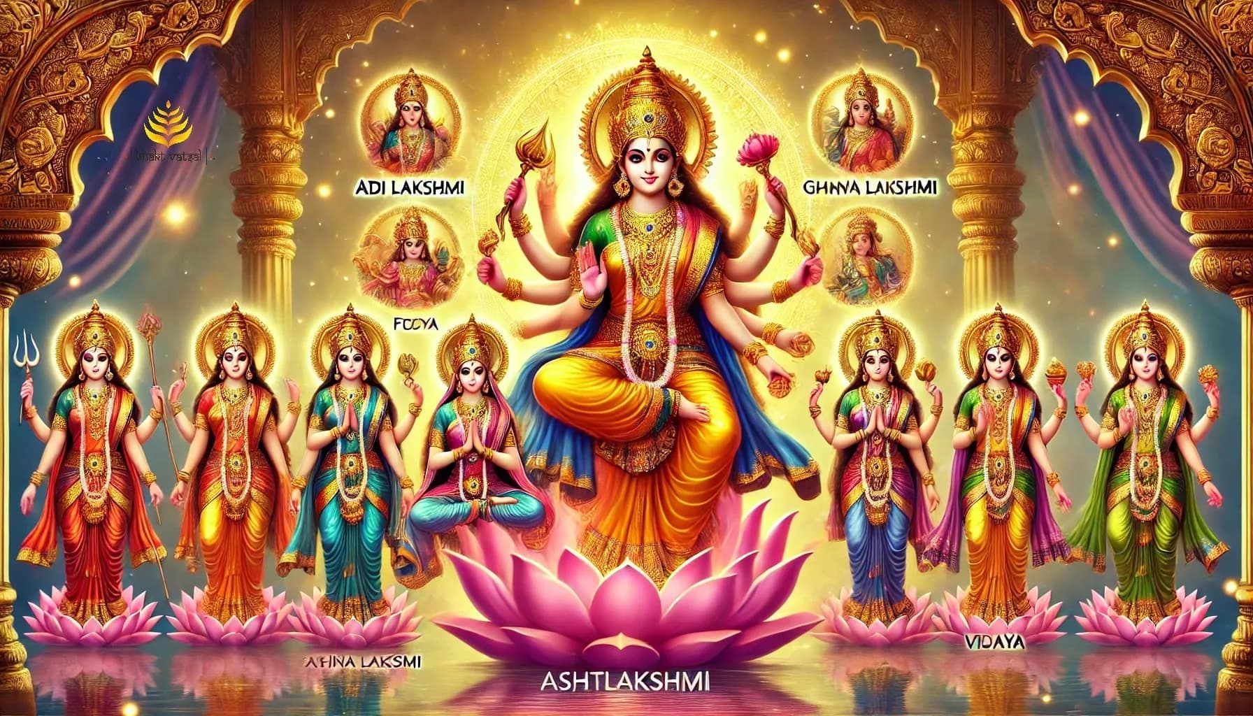 जानिए क्या हैं माता लक्ष्मी के आठ प्रमुख स्वरूप