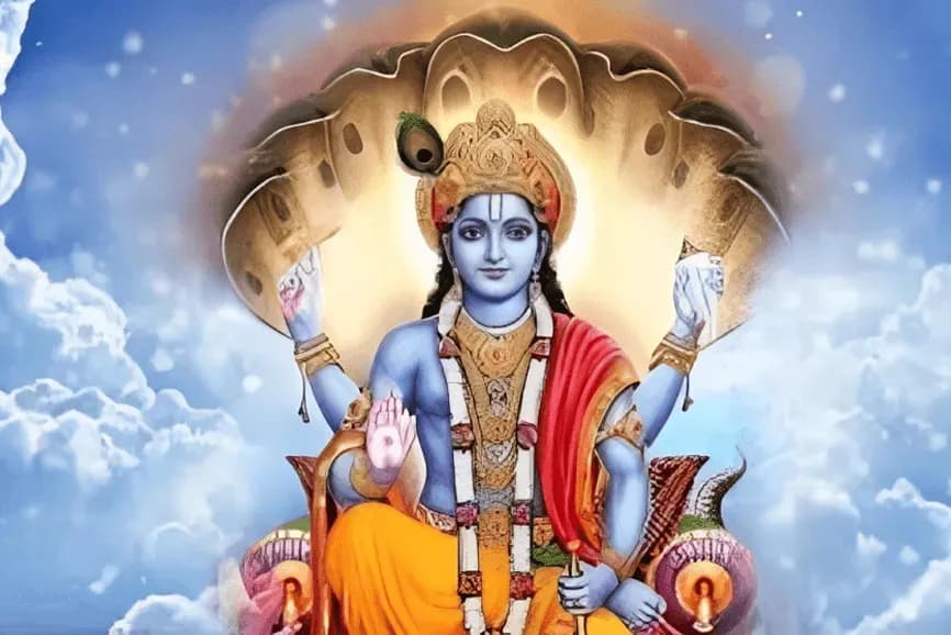 भगवान विष्णु की उत्पत्ति, Bhagavaan Vishnu kee utpatti