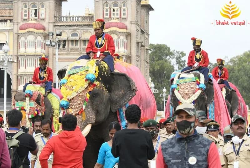कर्नाटक में नवरात्रि की पूजन का एक नाम नाडा हब्बा, जानिए क्या है हाथियों के शाही जुलूस की परंपरा