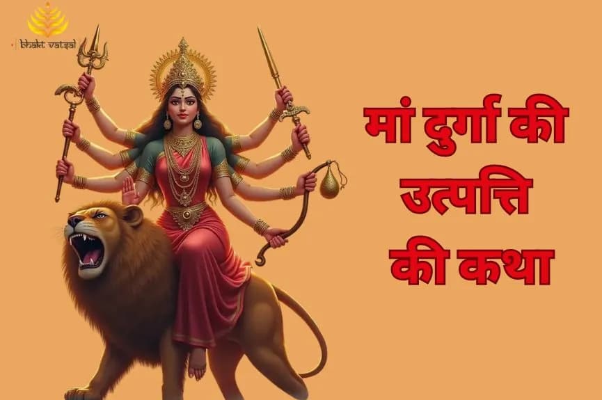 चैत्र नवरात्रि पर पढ़ें मां दुर्गा की उत्पत्ति की कथा