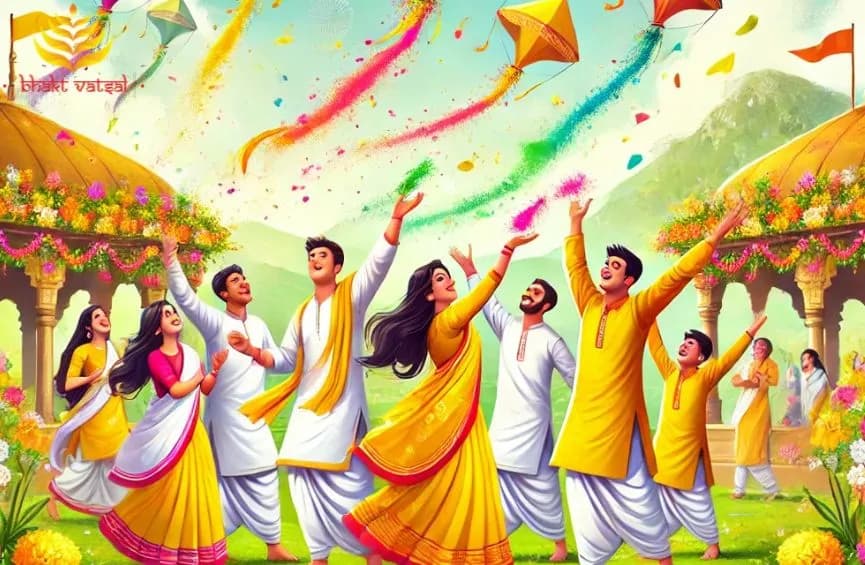 बसंत पंचमी पर गुलाल क्यों चढ़ाते हैं?