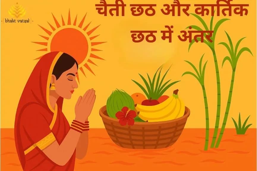चैती छठ और कार्तिक छठ में अंतर