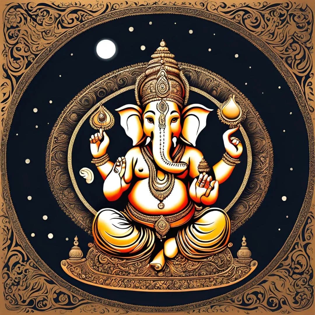 गणेश चतुर्थी पर चांद देखने से लगता है झूठा कलंक, स्मयंतक मणि की कथा से होगा निवारण