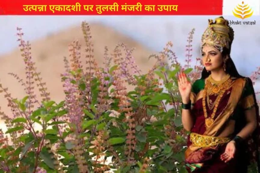 उत्पन्ना एकादशी पर तुलसी मंजरी का उपाय
