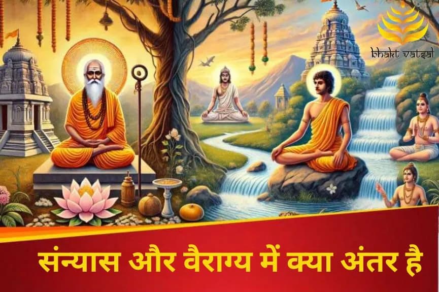 संन्यास और वैराग्य में क्या अंतर है