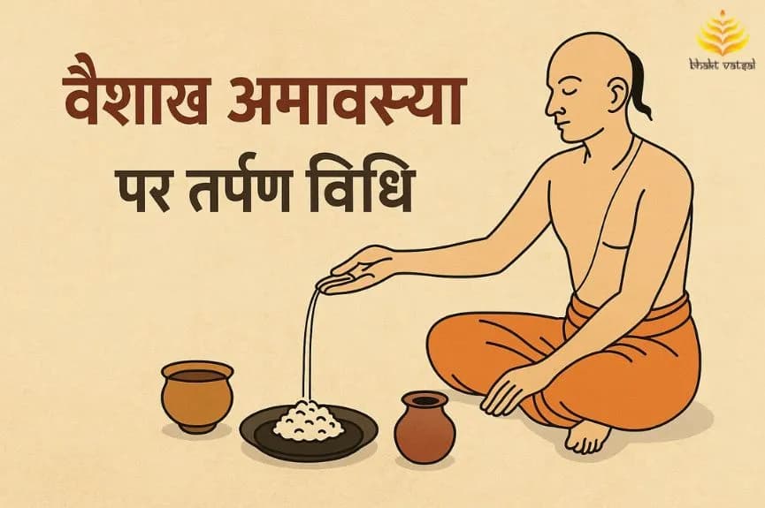 वैशाख अमावस्या पर कैसे करें तर्पण