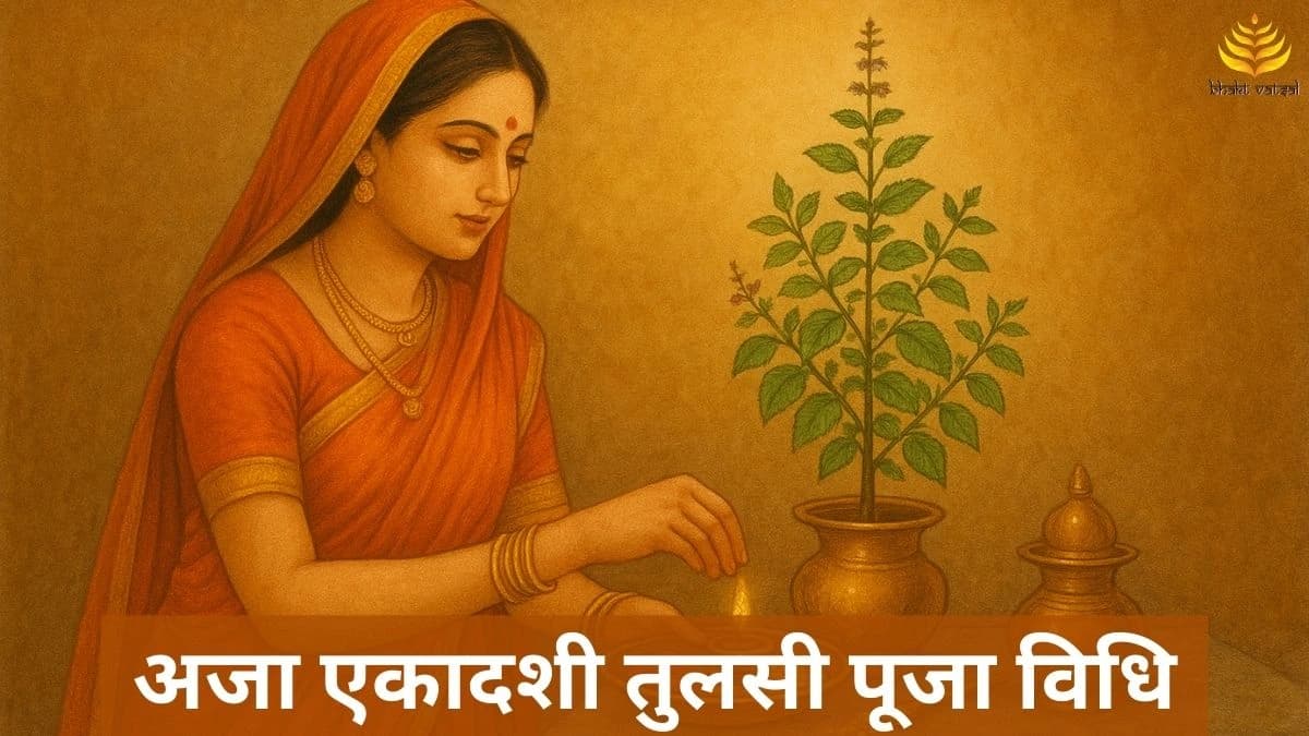 अजा एकादशी व्रत पर तुलसी पूजा विधि