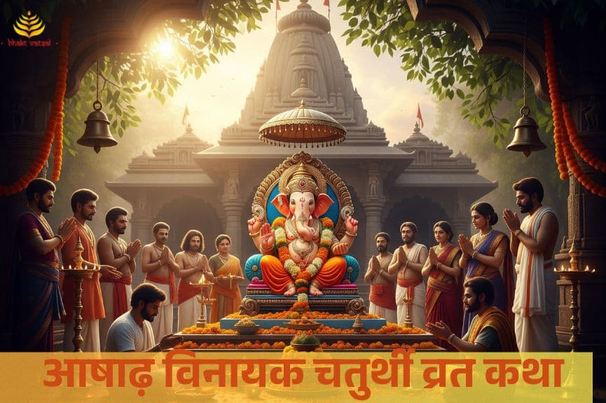आषाढ़ विनायक चतुर्थी व्रत कथा