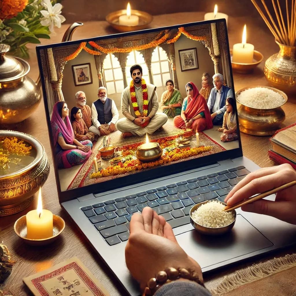 घर बैठे कर सकते हैं पिंडदान