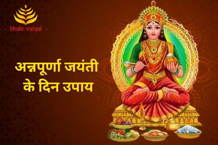 अन्नपूर्णा जयंती के दिन उपाय
