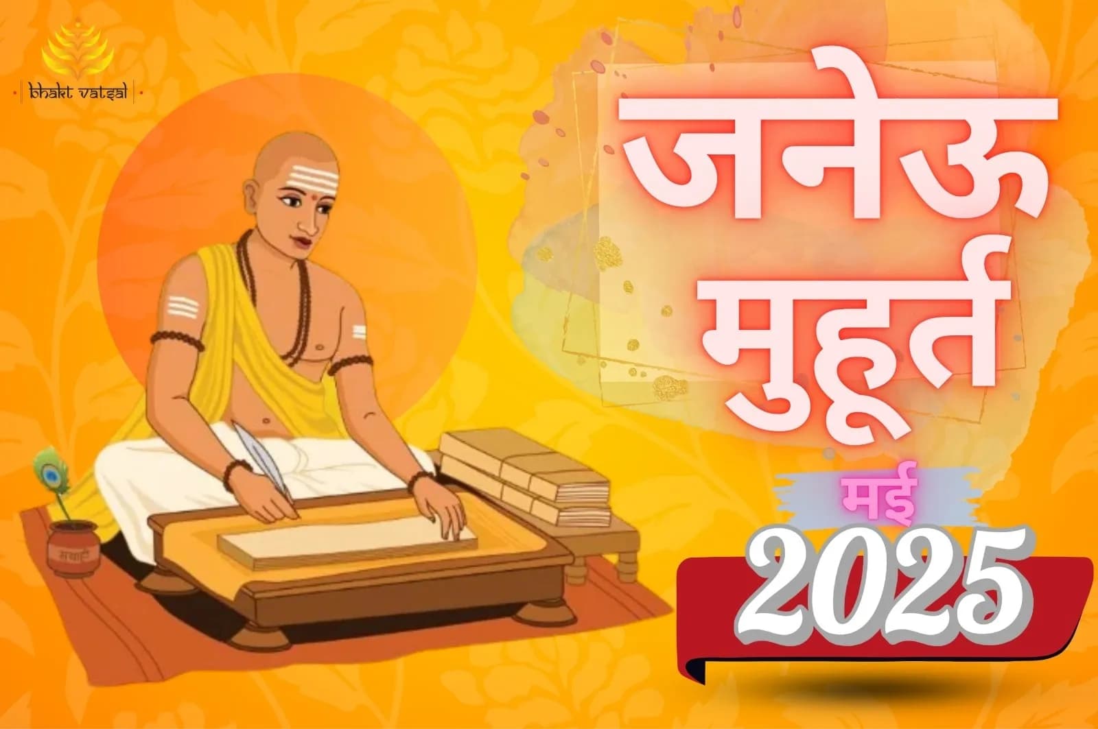 जनेऊ संस्कार शुभ मुहूर्त मई 2025