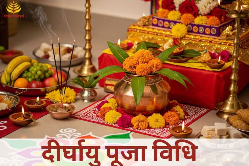 दीर्घायु पूजा विधि
