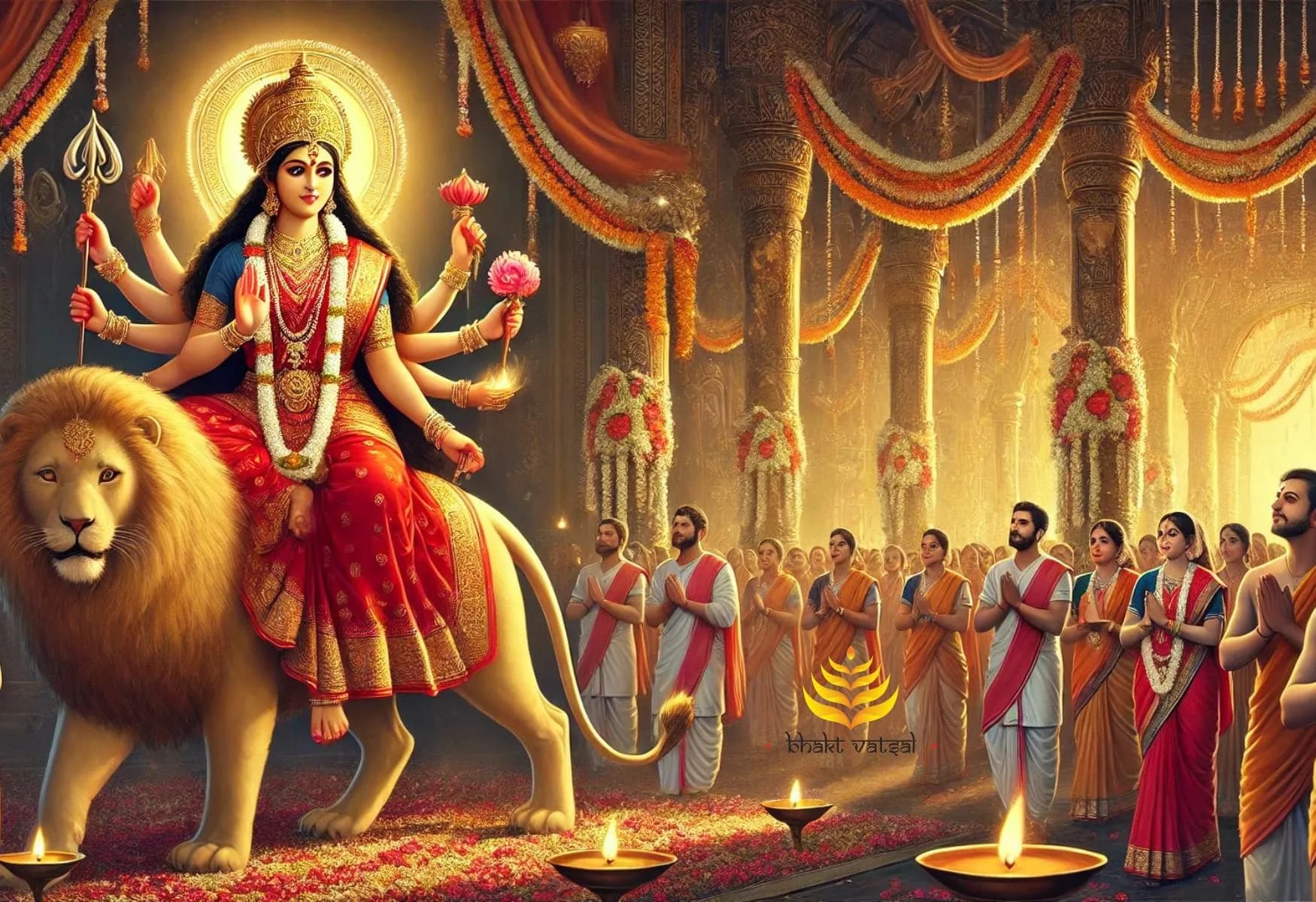मेरी अंखियों के सामने ही रहना ओ शेरोंवाली जगदम्बे