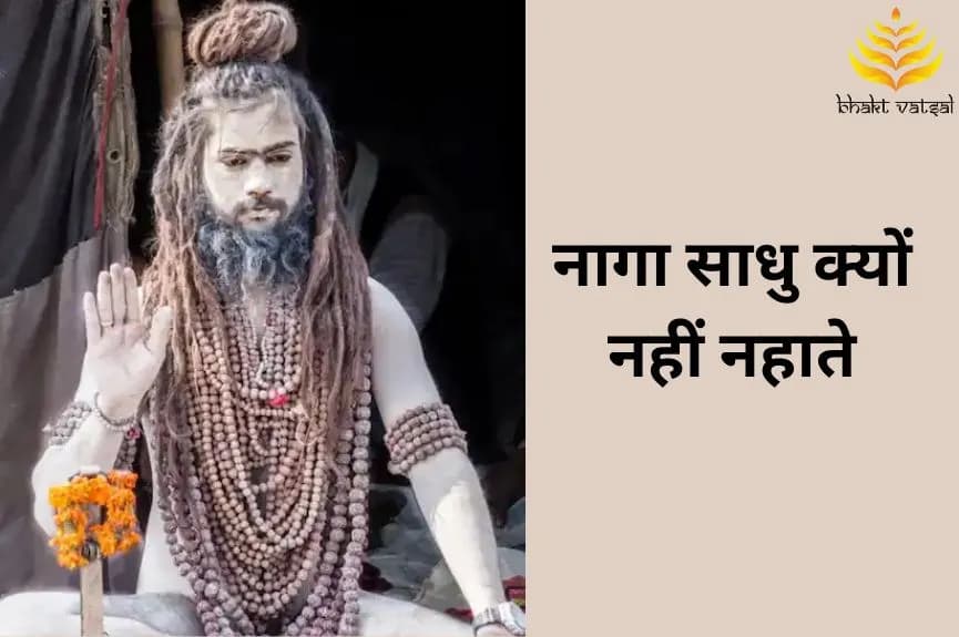 नागा साधु क्यों नहीं नहाते