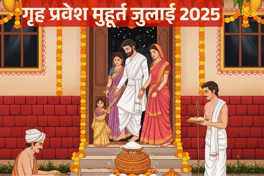 गृह प्रवेश शुभ मुहूर्त जुलाई 2025