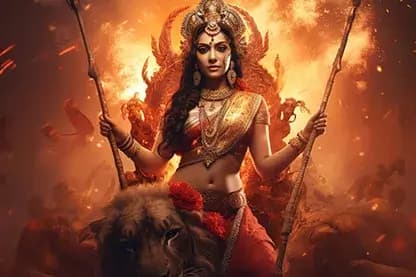 मां अम्बे गौरी जी की आरती (Maa Ambe Gauri Ji Ki Aarti)