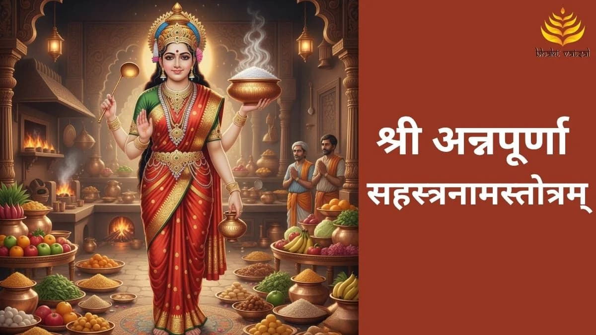 श्री अन्नपूर्णा सहस्त्रनामस्तोत्रम् (Shri Annapurna Sahastranaam Stotram)