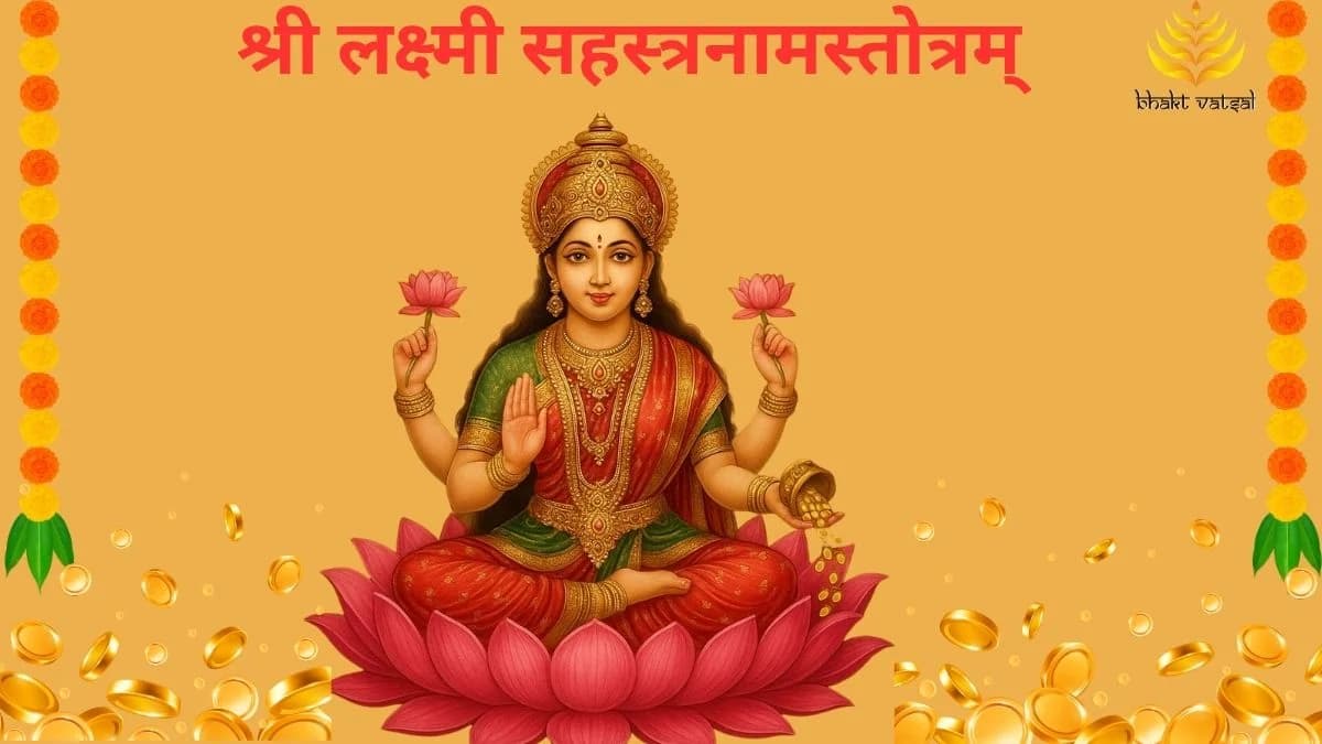 श्री लक्ष्मी सहस्त्रनामस्तोत्रम् (Shri Lakshmi Sahastranaam Stotram)