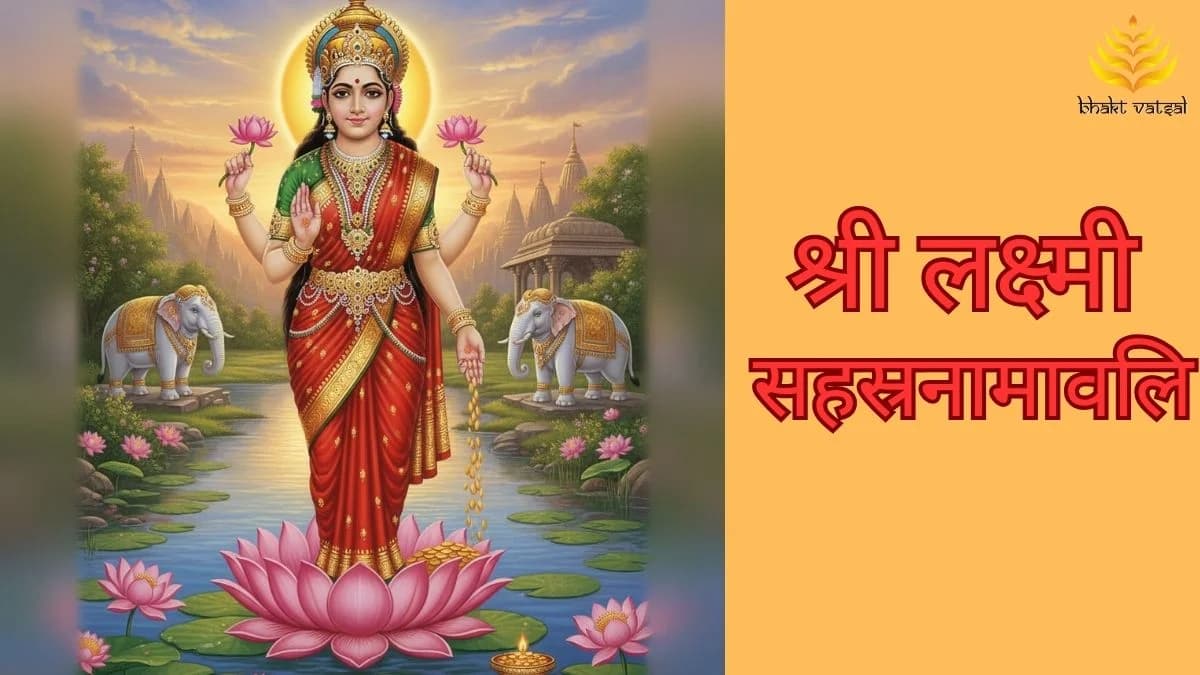 श्री लक्ष्मी सहस्रनामावलि (Shri Lakshmi Sahastranamavali)