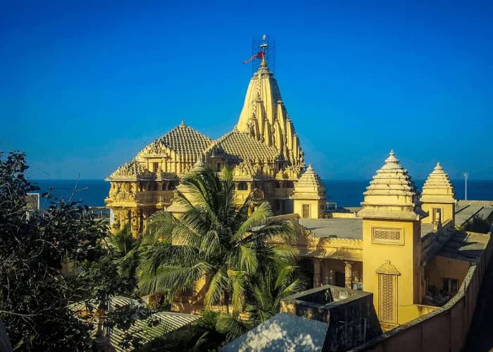 श्रीसोमेश्वर स्वामी मंदिर(सोमनाथ मंदिर), गुजरात (Shri Someshwara Swamy Temple (Somnath Temple), Gujarat)