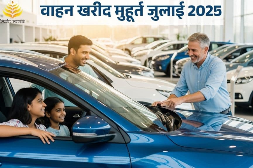वाहन खरीद शुभ मुहूर्त जुलाई 2025